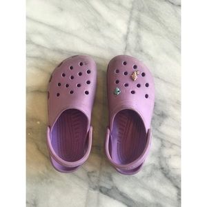 Purple Size 9 Crocs